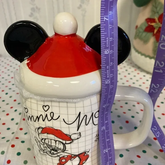 NIW Disney Mickey And Minnie Mouse Hat Topper Mug - Picture 9 of 9